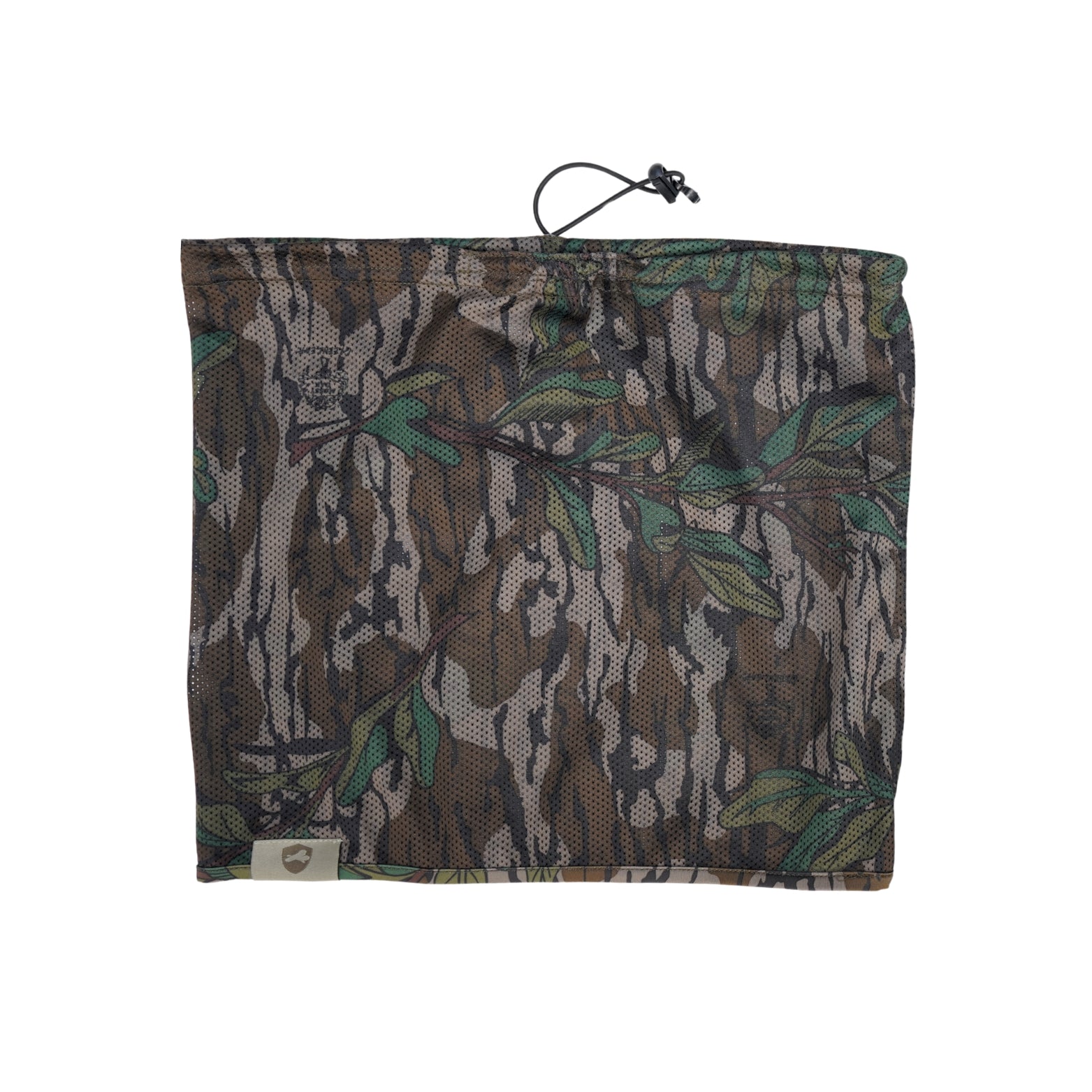 Spring Hunging Spring Legion Turkey Hunting Loose-Fit Half Mask - Mossy Oak Greenleaf
