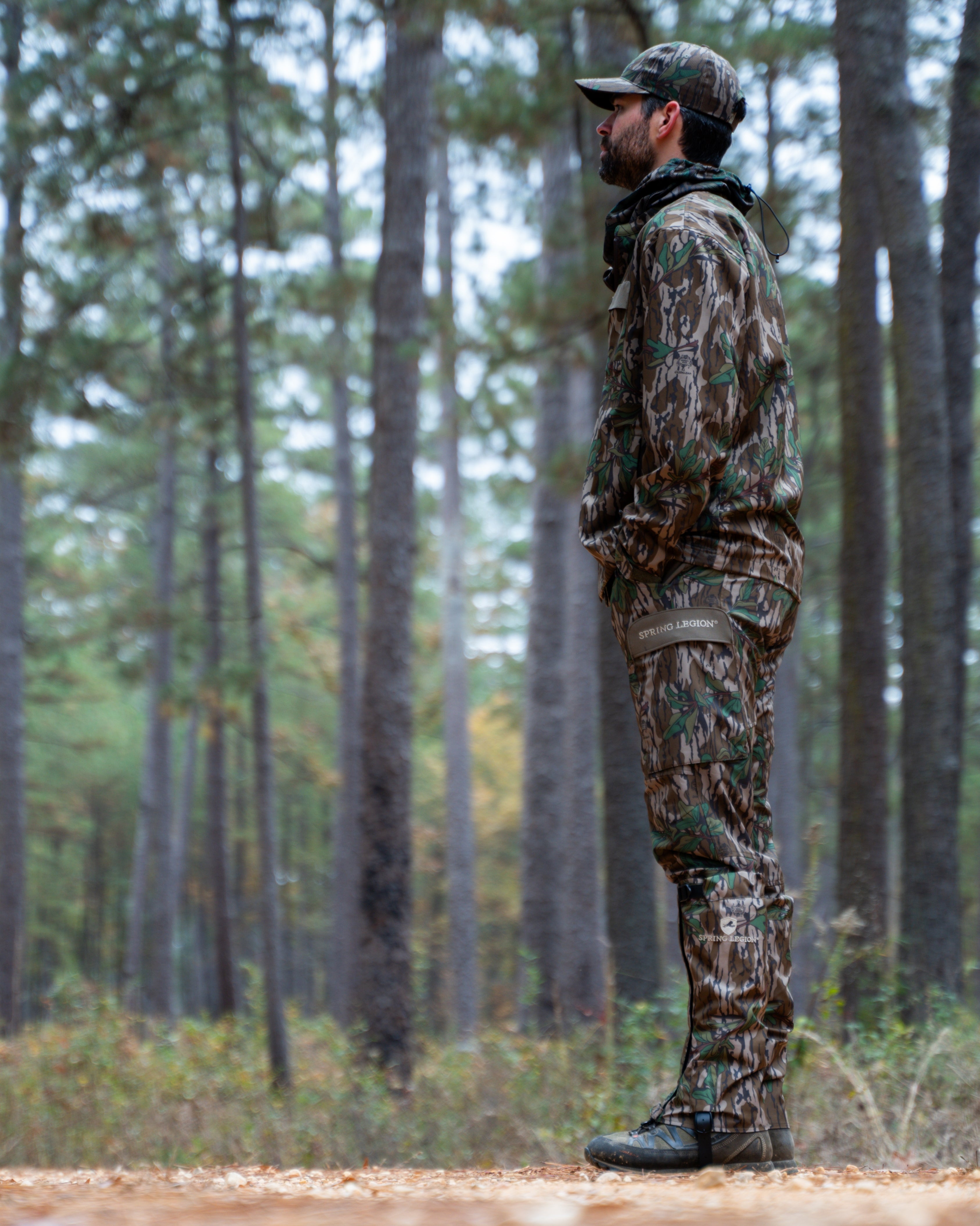 Spring Legion Lightweight Turkey Hunting Jacket - Mossy Oak Greenleaf