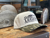 Two-Toned Walking Turkeys Hat - Original Bottomland / Khaki