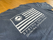 USA Flag Pocket Tee - Navy