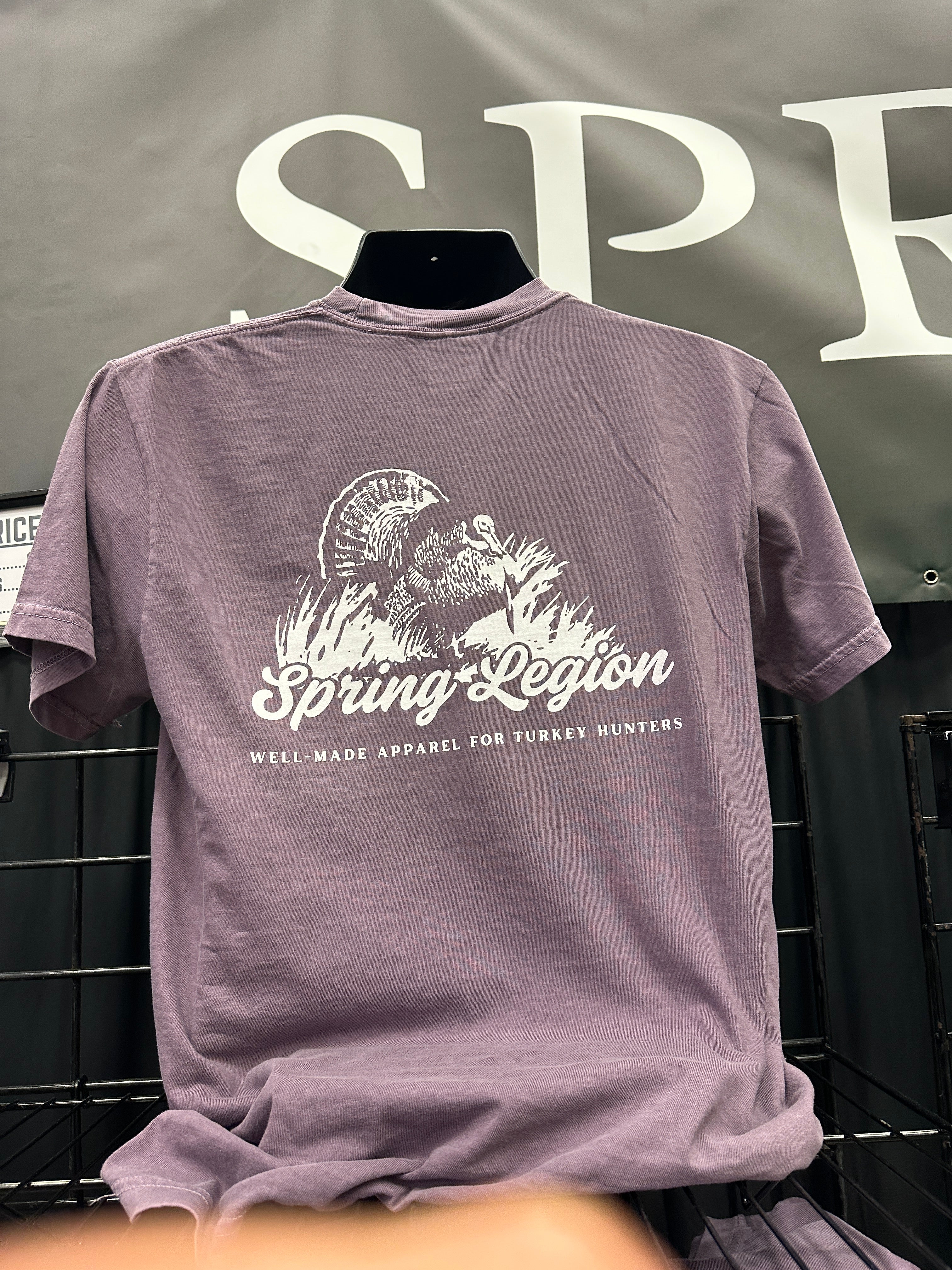 Solo Strutter Pocket Tee - Wine – Spring Legion