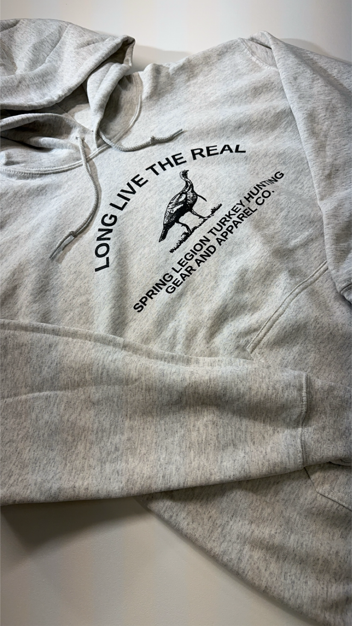 Long Live the Real Hoodie - Grey