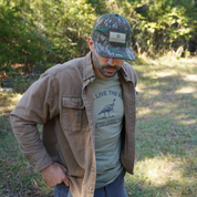 Woven Label Stretch Hat - Breathable Greenleaf