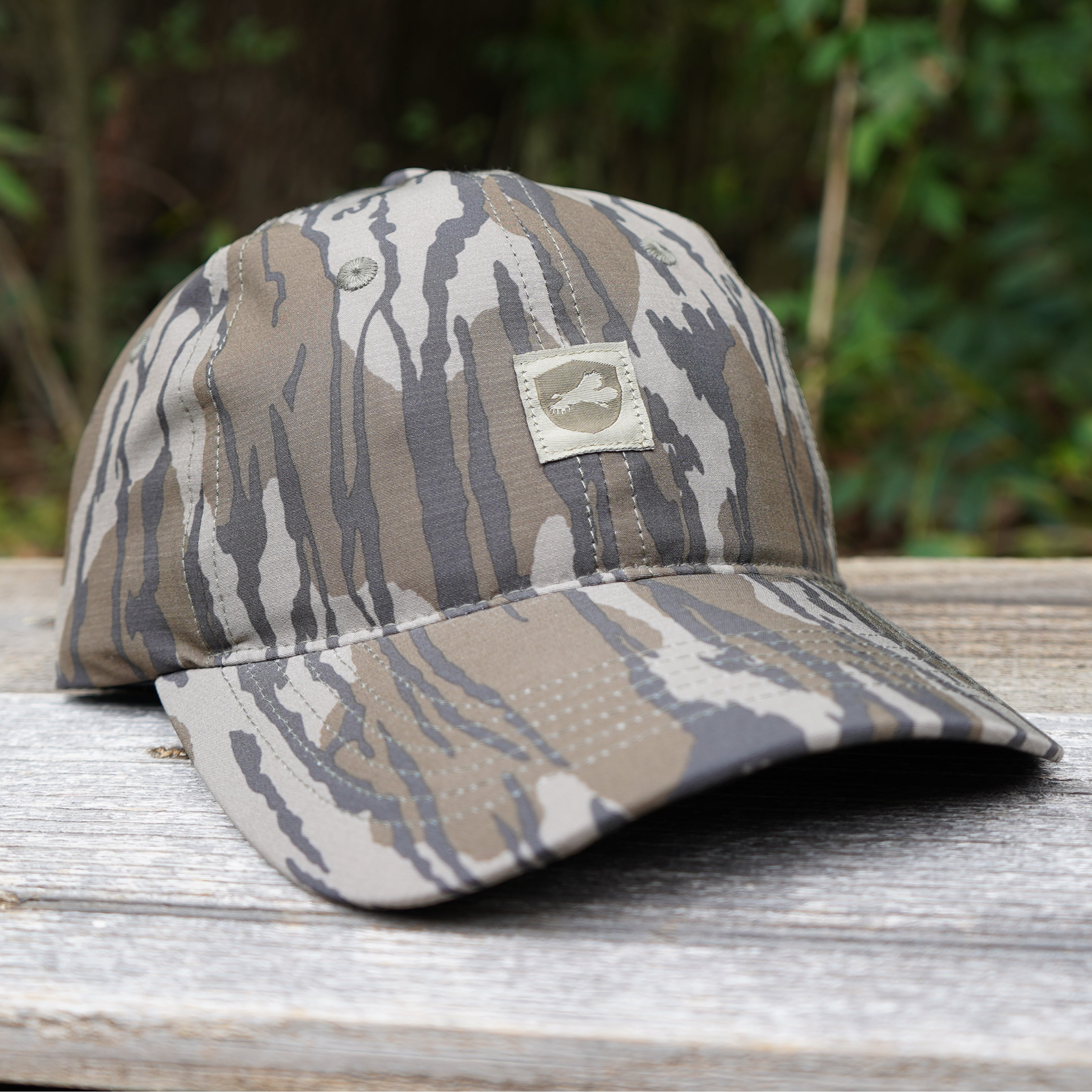 Square Label Stretch Hat - Original Bottomland