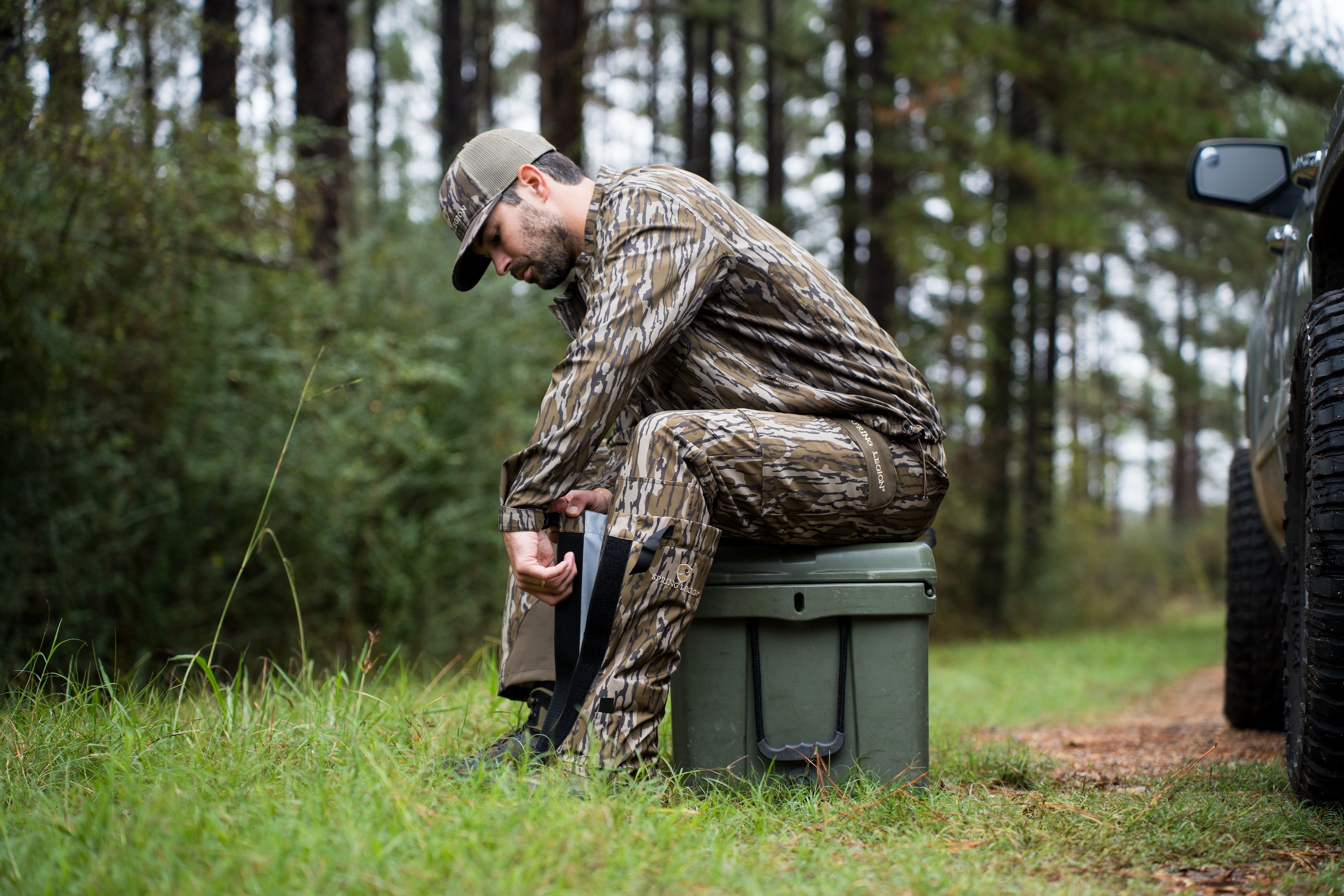 Spring Legion Turkey Hunting Gaiter II - Solid Loden Green