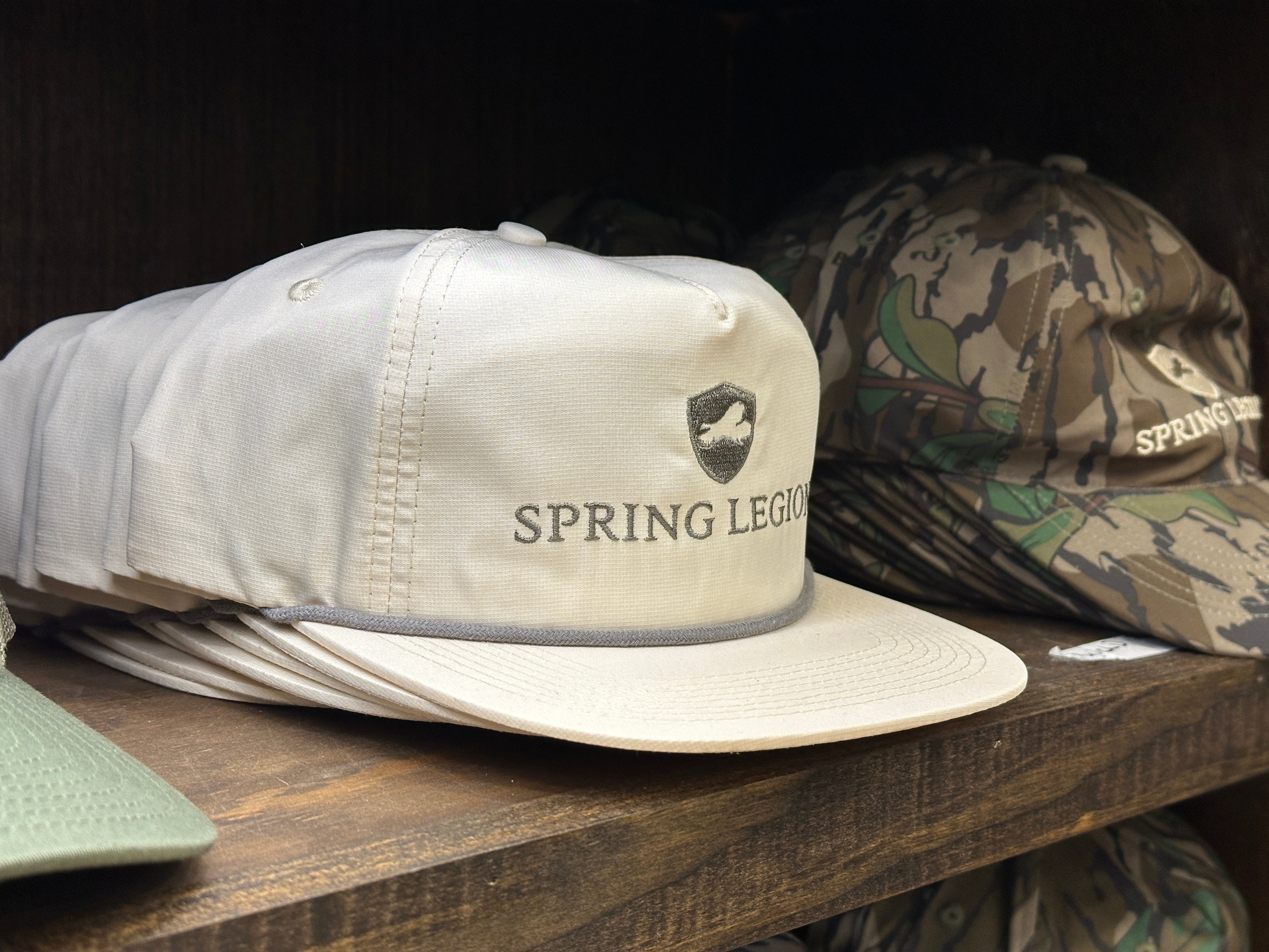 Spring Legion Performance Rope Hat - Ivory