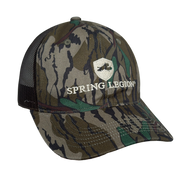 6-Panel Unstructured Mesh Back Turkey Hunting Hat - Mossy Oak Greenleaf