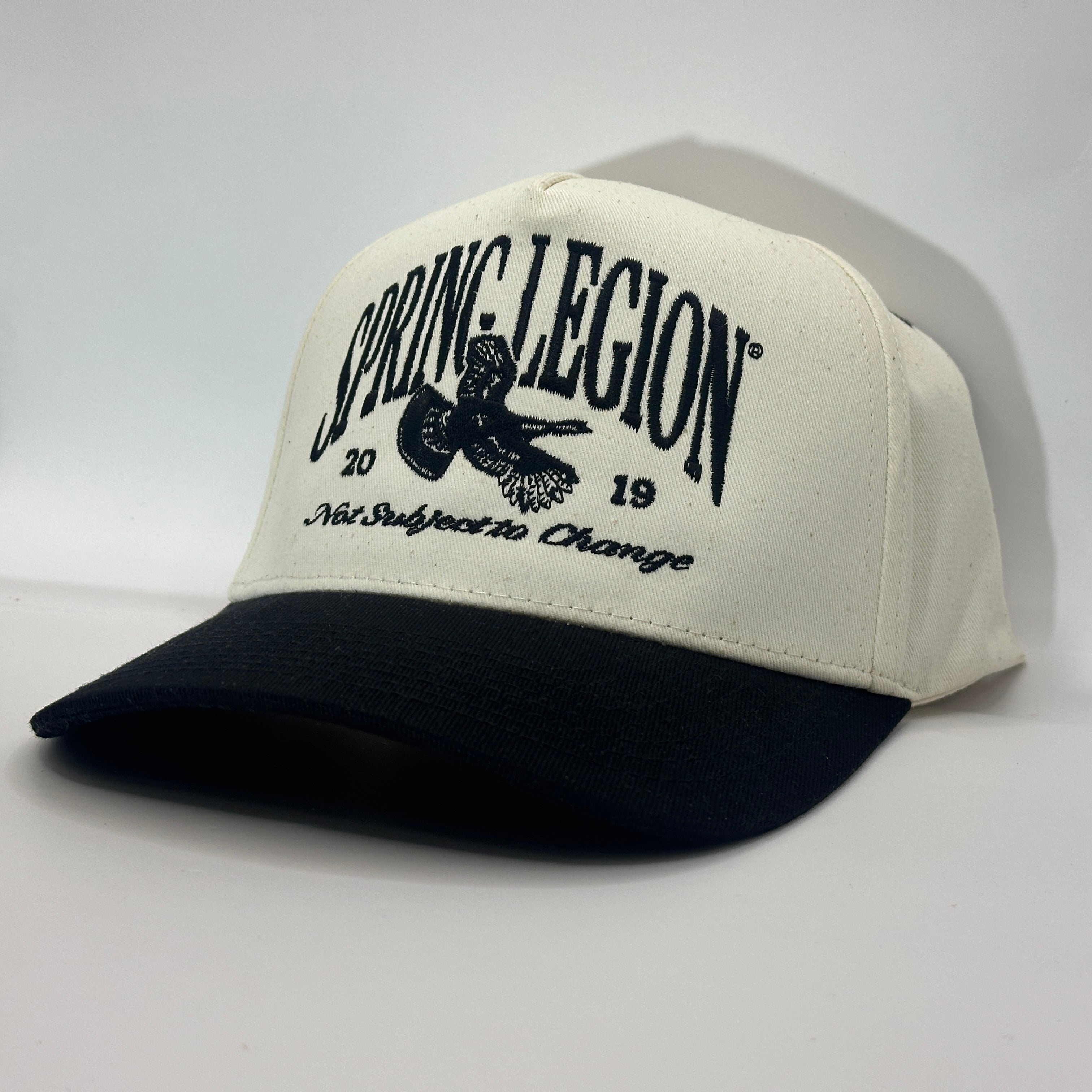 Deadstock 90’s Throwback Hat - Natural/Black