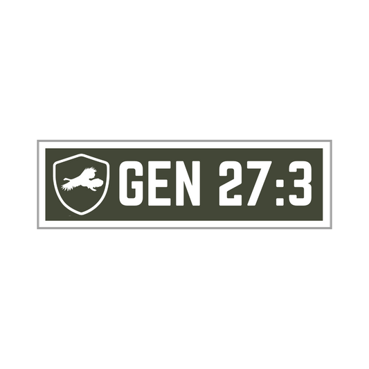 Genesis 27:3 Vinyl Decal