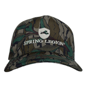 Old School Spring Legion 5-Panel Turkey Hunting Hat - Mossy Oak Greenleaf