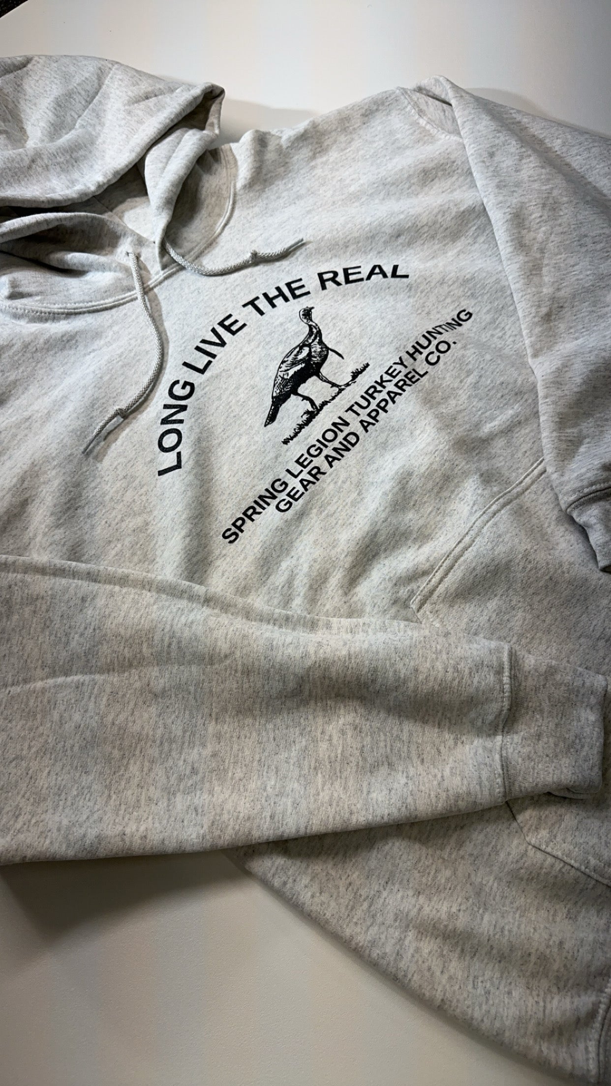 Long Live the Real Hoodie - Grey