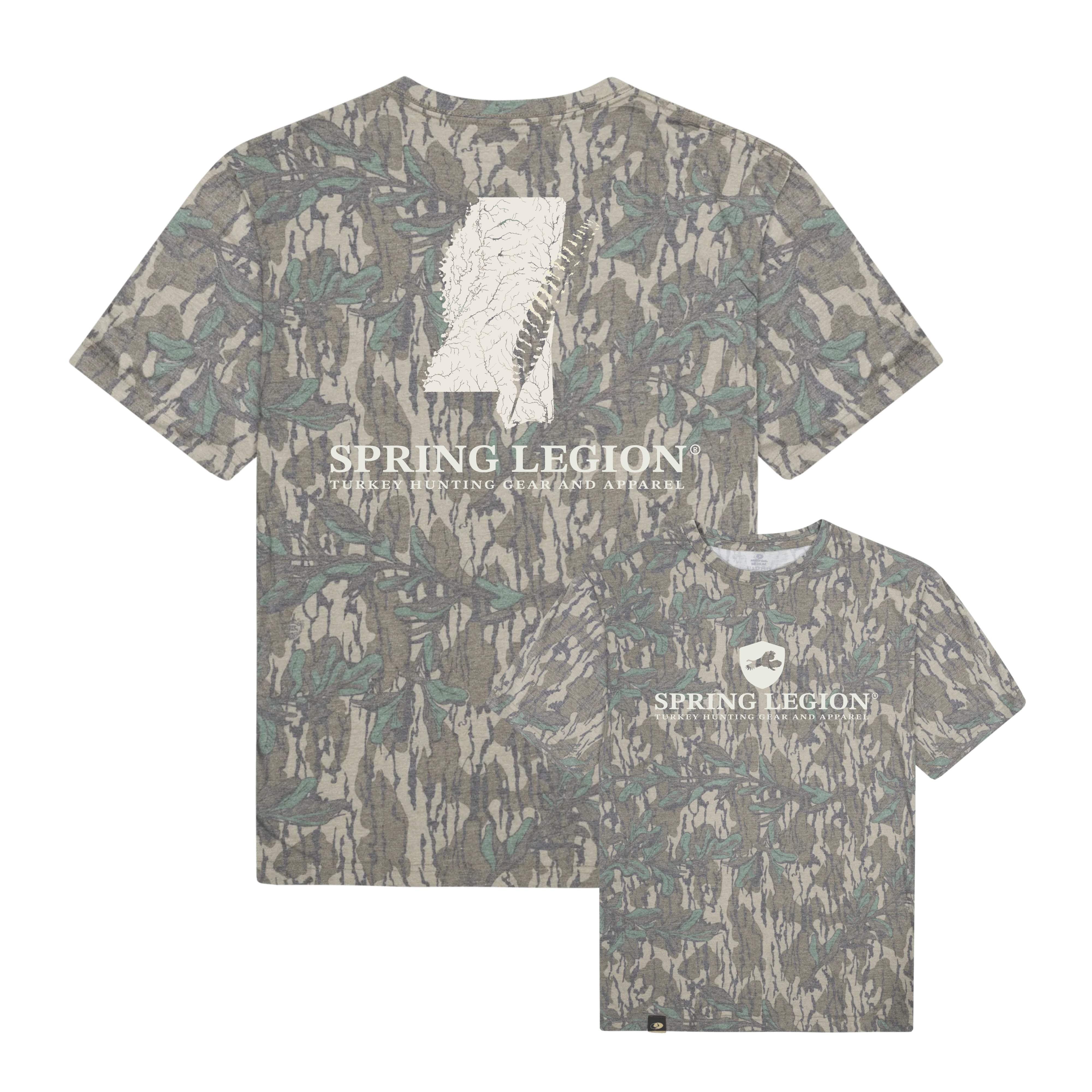 Greenleaf Mississippi Turkey Feather Tee