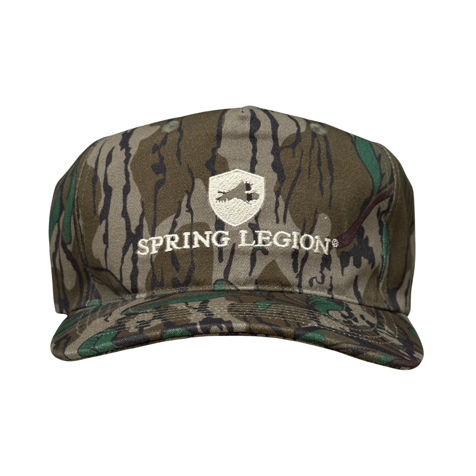 Old School 5-Panel Hat - Mossy Oak Greenleaf