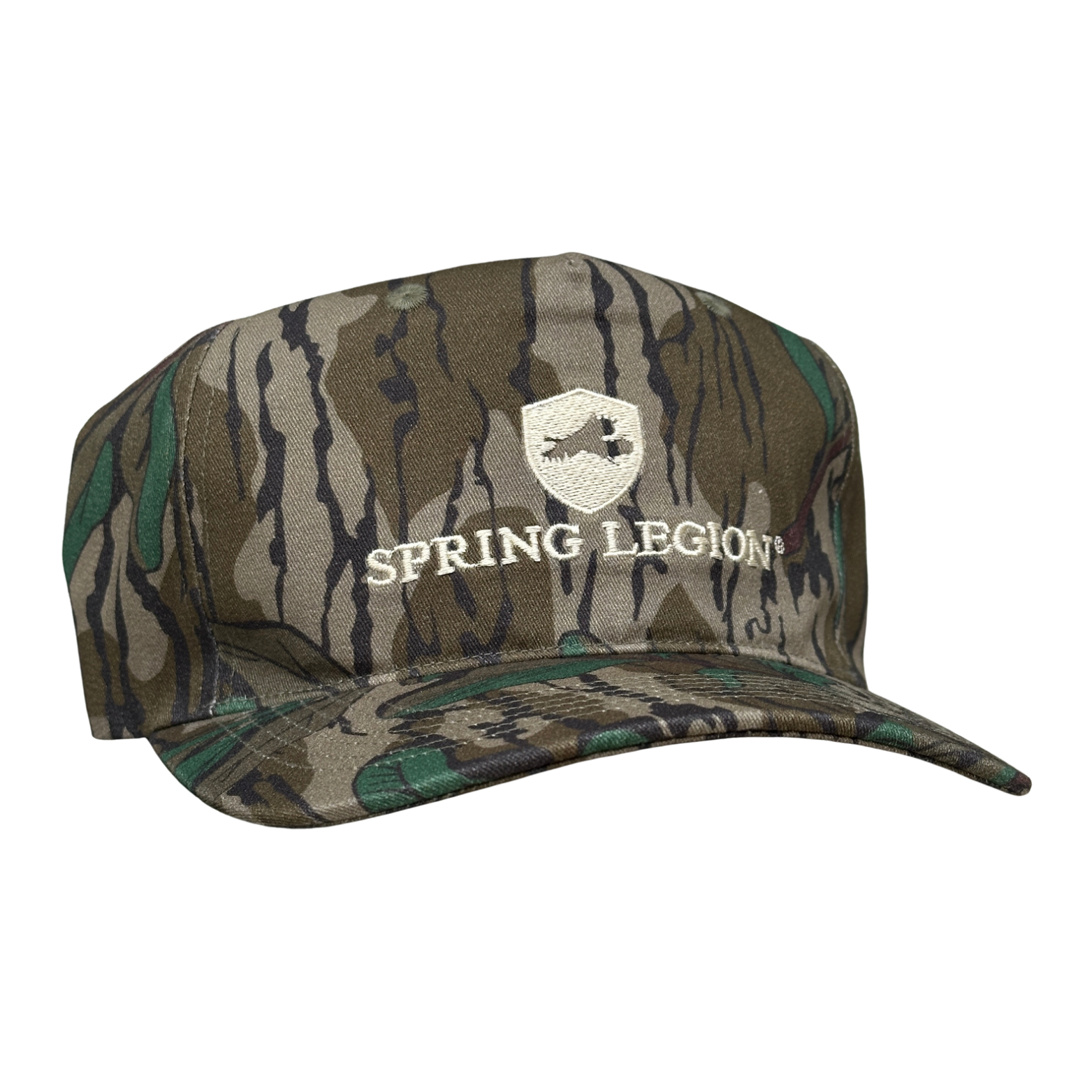 Old School 5-Panel Hat - Mossy Oak Greenleaf