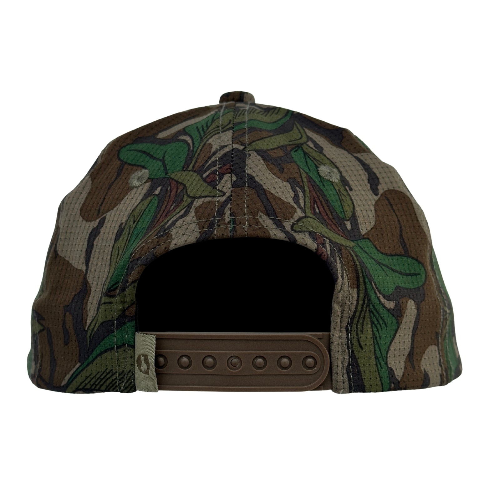 Woven Label Stretch Hat - Breathable Greenleaf
