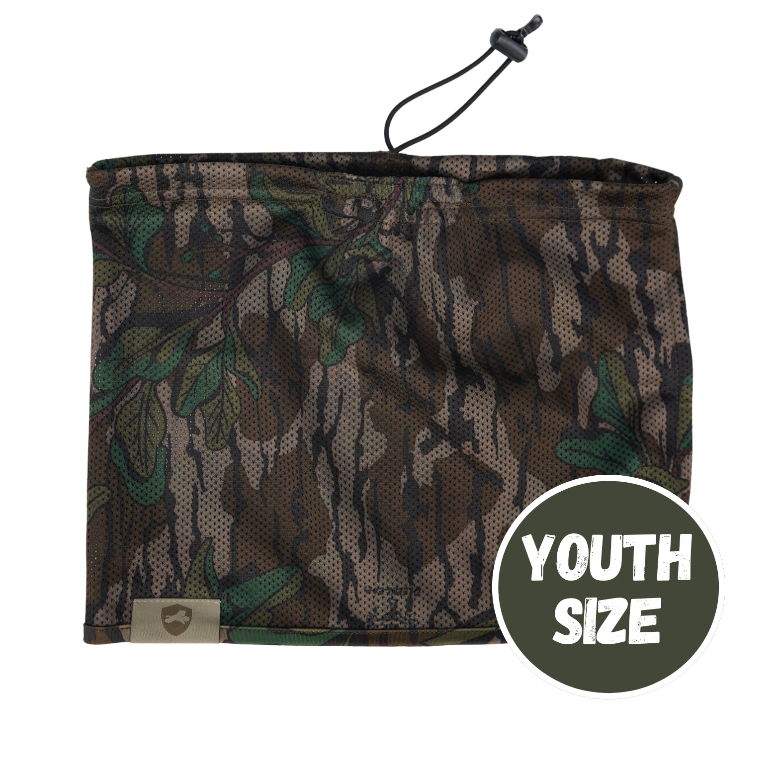 Spring Legion Turkey Hunting Face Mask - Mossy Oak Greenleaf (YOUTH)