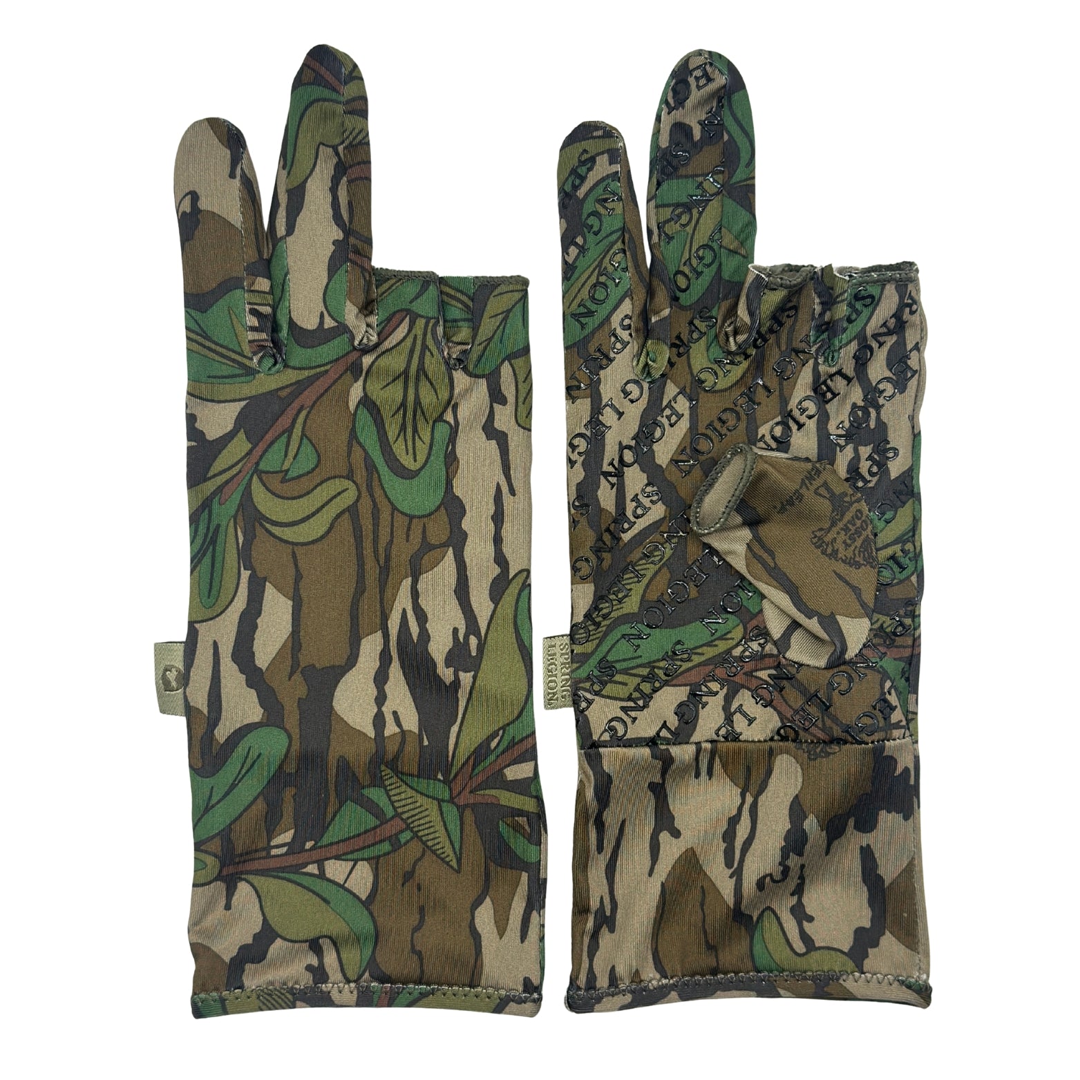 Spring Legion Turkey Hunting Gloves - Mossy Oak Greenleaf (YOUTH)