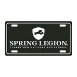 Spring Legion License Plate - Green
