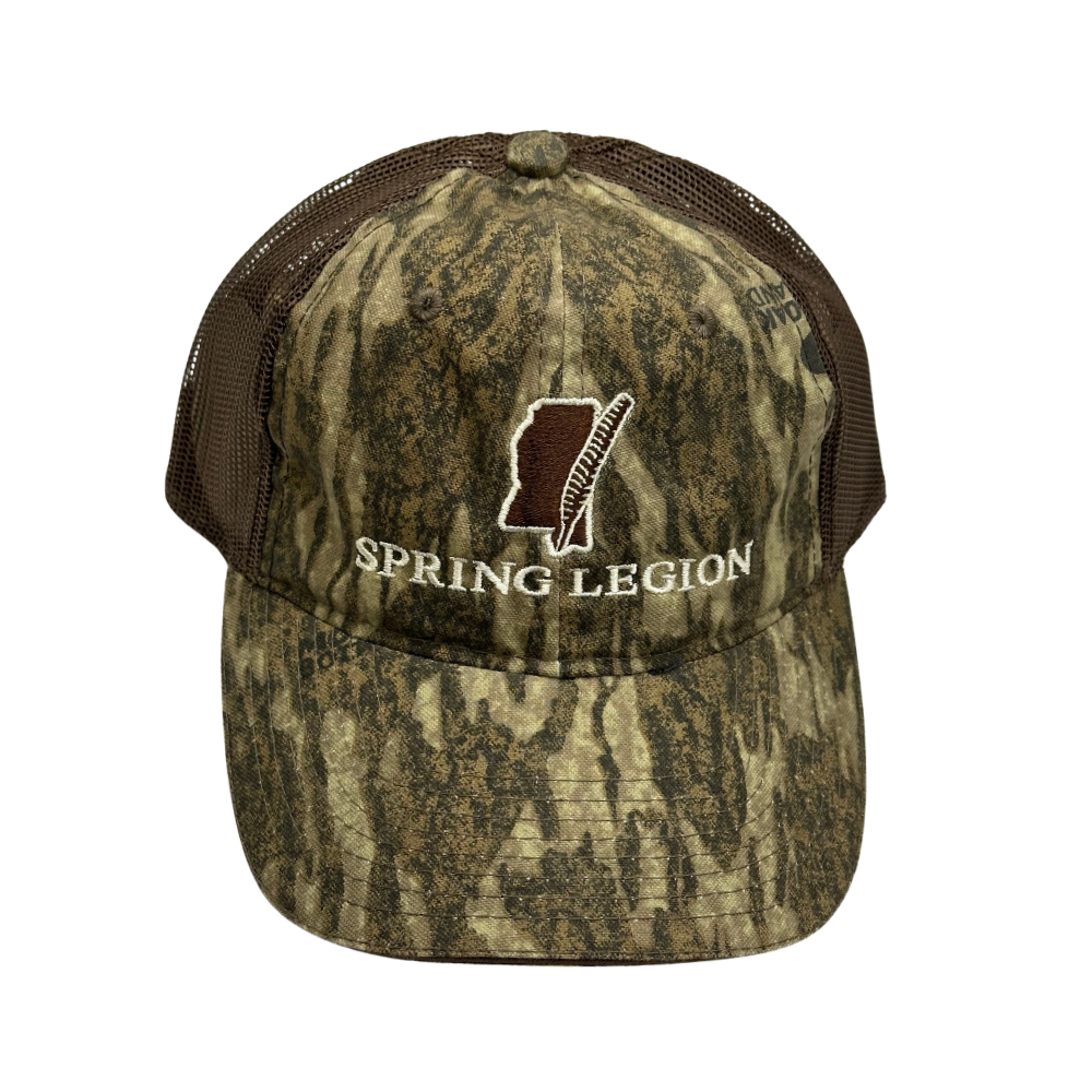 Mississippi Turkey Feather MeshbackHat - Bottomland