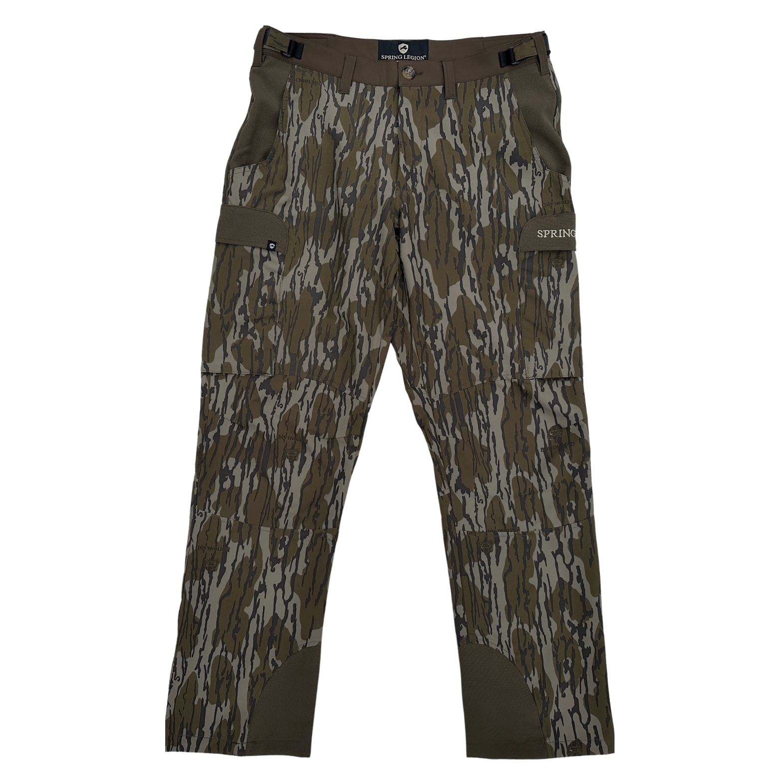 turkey hunting pants, best pants, hunting gear, lightweight, quiet, warm weather, stretch hunting pant, ol tom, chene, nomad, mossy oak, bottomland, original bottomland, Greenleaf, old school, vintage