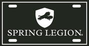 Spring Legion License Plate - Green