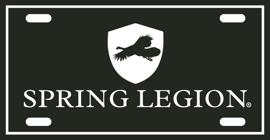 Spring Legion License Plate - Green