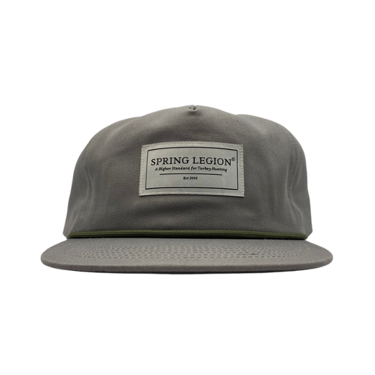 White Label Collection Rope Hat - Slate